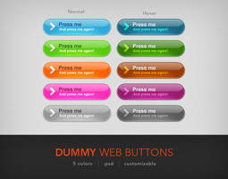 Dummy Web Buttons Part 1