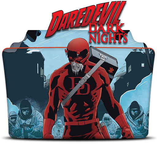 Daredevil - Dark Nights folder icon by BuddhaJEF on DeviantArt