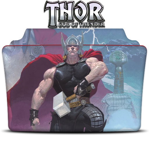 Thor - God of Thunder comics folder by BuddhaJEF on DeviantArt