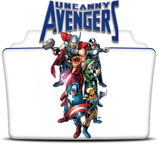 Uncanny Avengers comics folder