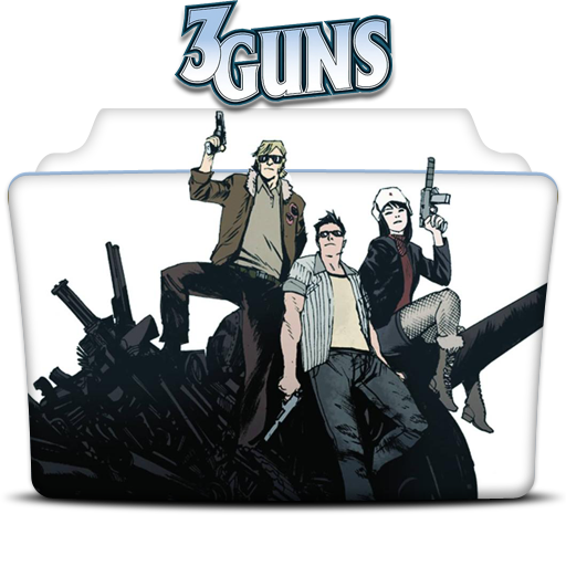 3 Guns comics folder