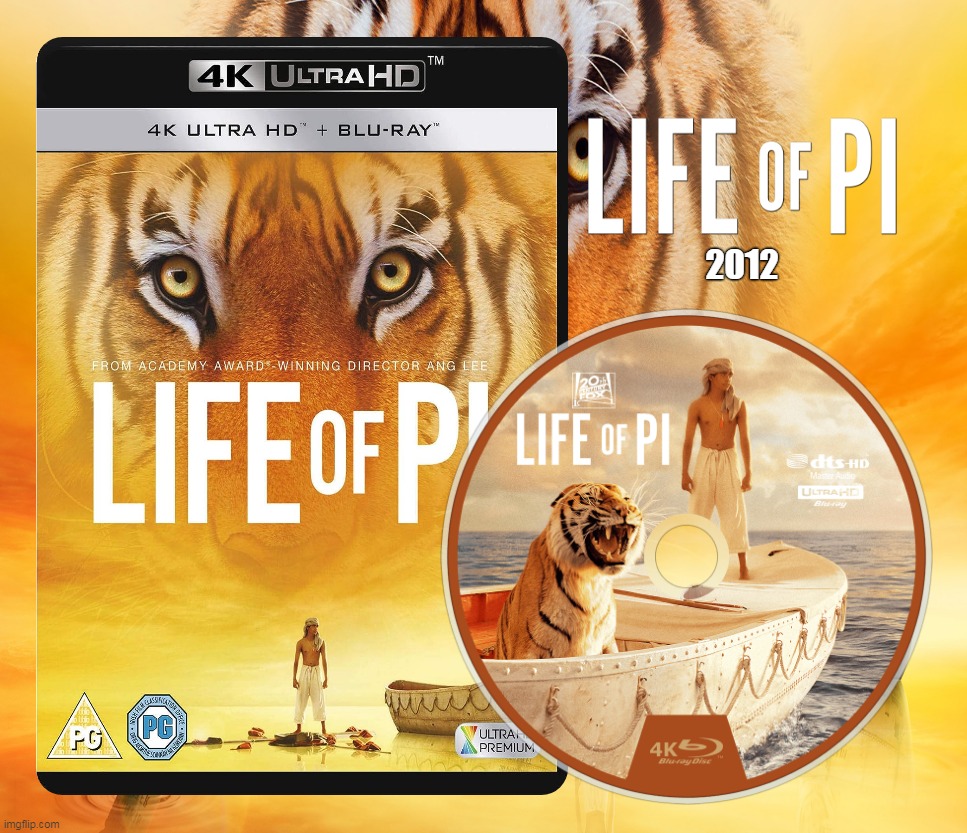 2012 Previs Life Of Pi Tiger Hd