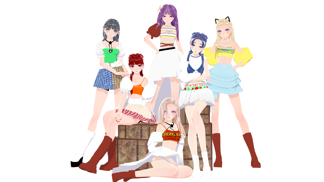 [MMD - MODEL PACK DL] BEAUTIFUL MONSTER by 0N3B33S on DeviantArt