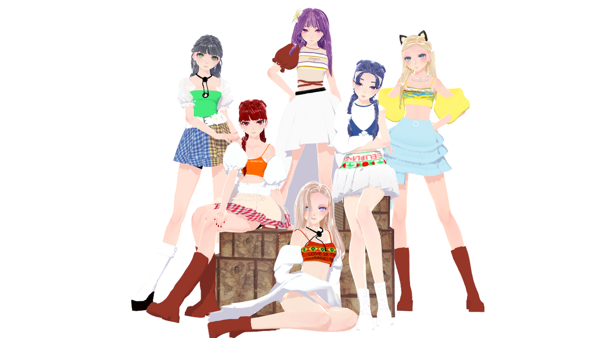 [MMD - MODEL PACK DL] BEAUTIFUL MONSTER by 0N3B33S on DeviantArt