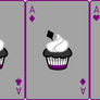 Ace Deck 66: Cupcake+Grey+Purple