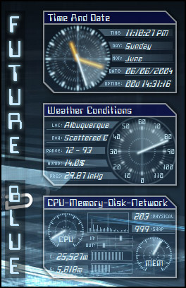 Future Blue by xymantix