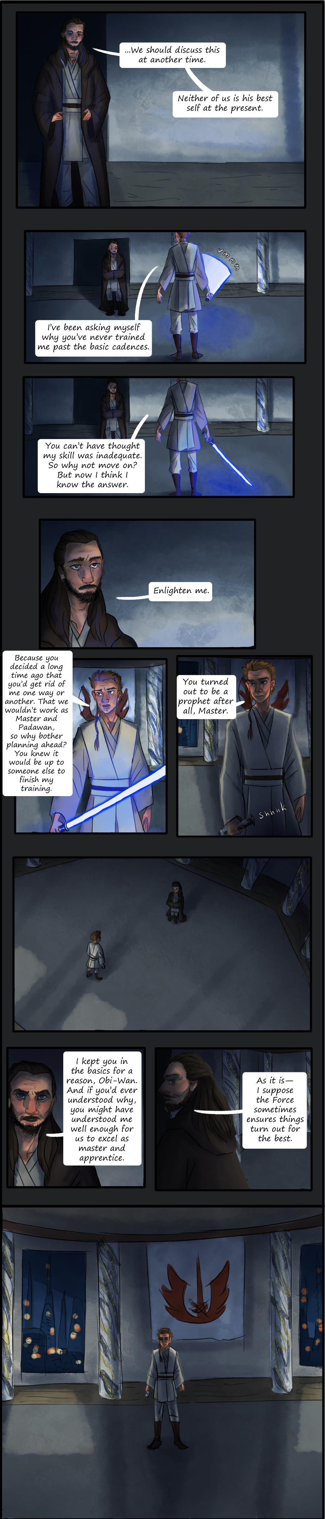 Star Wars: Master and Apprentice - Page 2 (Final) by Rolfwolf on DeviantArt