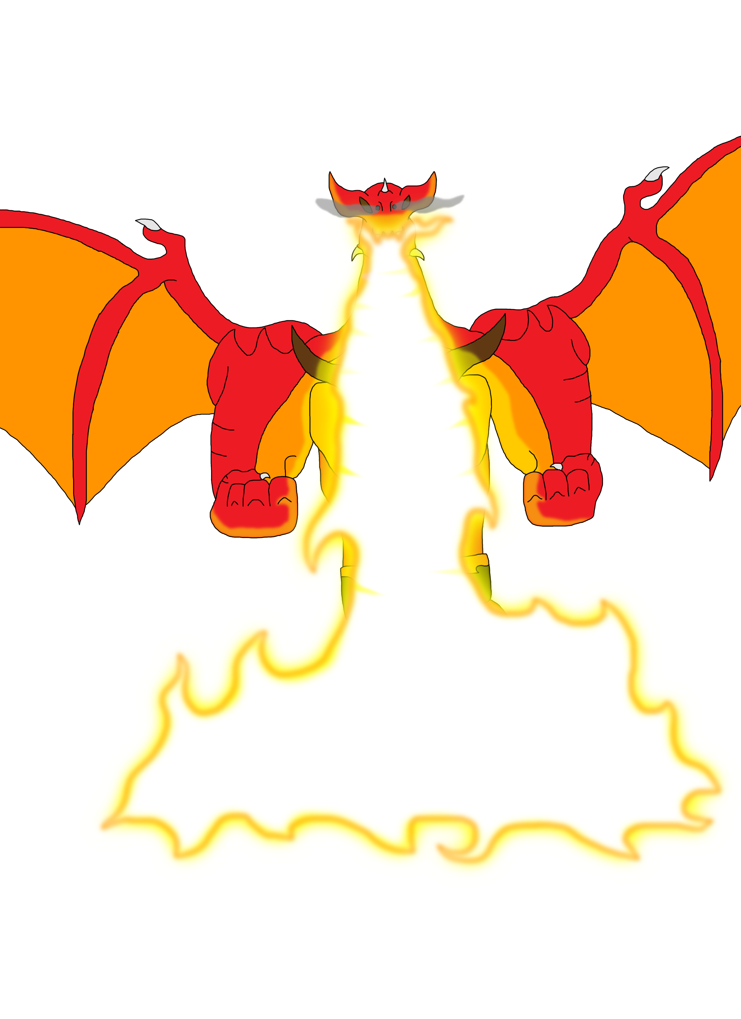 Wy-Burn breathing fire by helios485 on DeviantArt