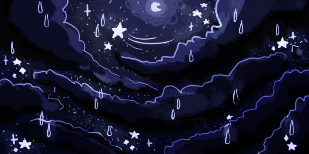 Blue Space Header by PeachyMatsu on DeviantArt
