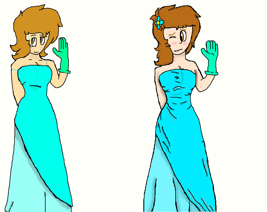 Old vs new - One month difference by milky-pop on DeviantArt