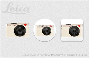 LEICA CAMERA ICONS for Mac OS v1.01 Update [FLDRS]