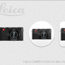 LEICA CAMERA ICONS for Mac OS v1.01 Update [PSD]