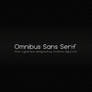 Omnibus Sans Serif Version 1.000