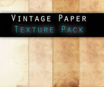 Vintage paper TEXTURE PACK by Knald