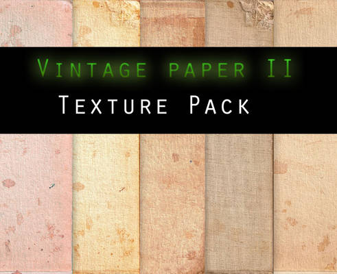 Vintage Paper II TEXTURE PACK