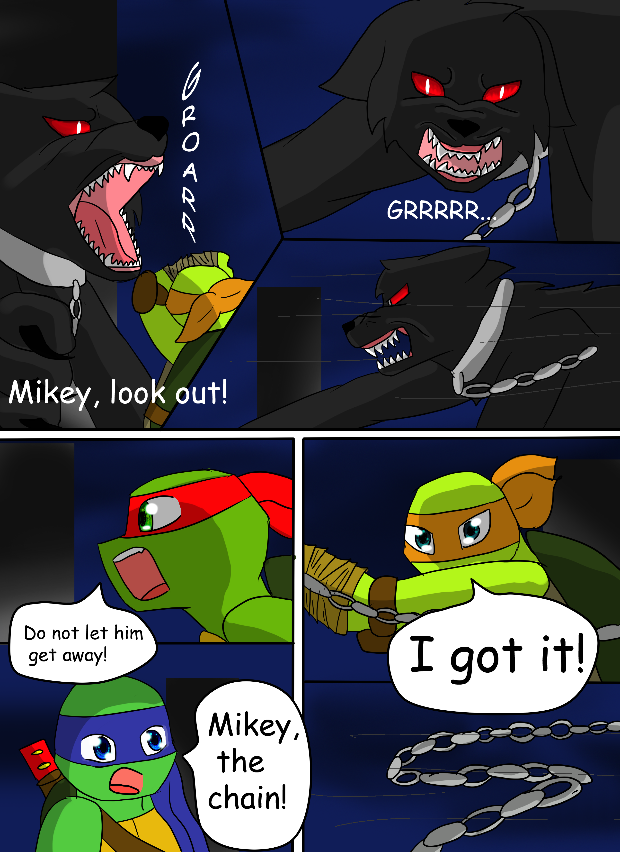 TMNT UNLEASHED-Wolf Spirit CH2 PAG32