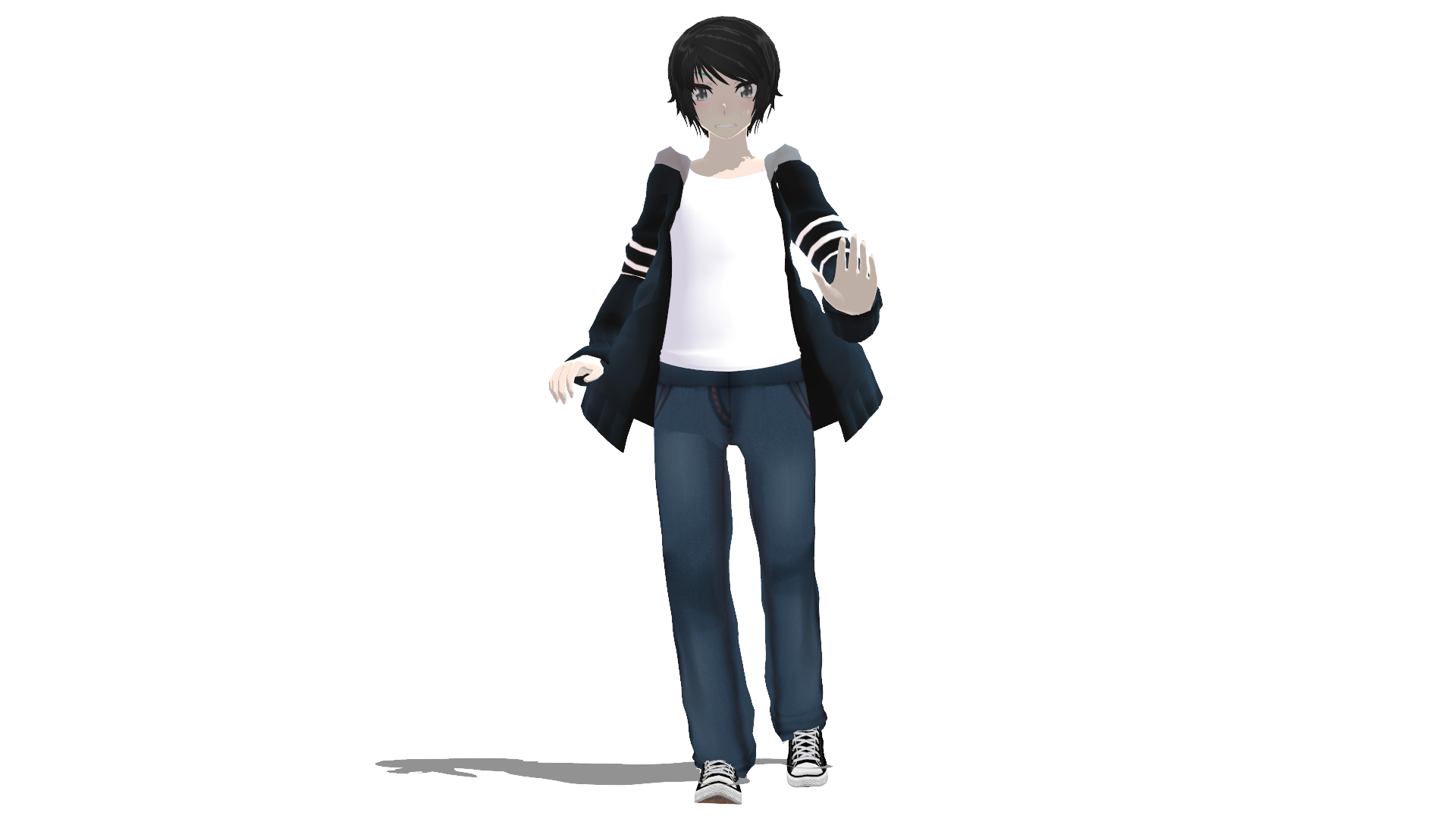 Senpai From ItsFunneh MMD DL by Creeperless on DeviantArt