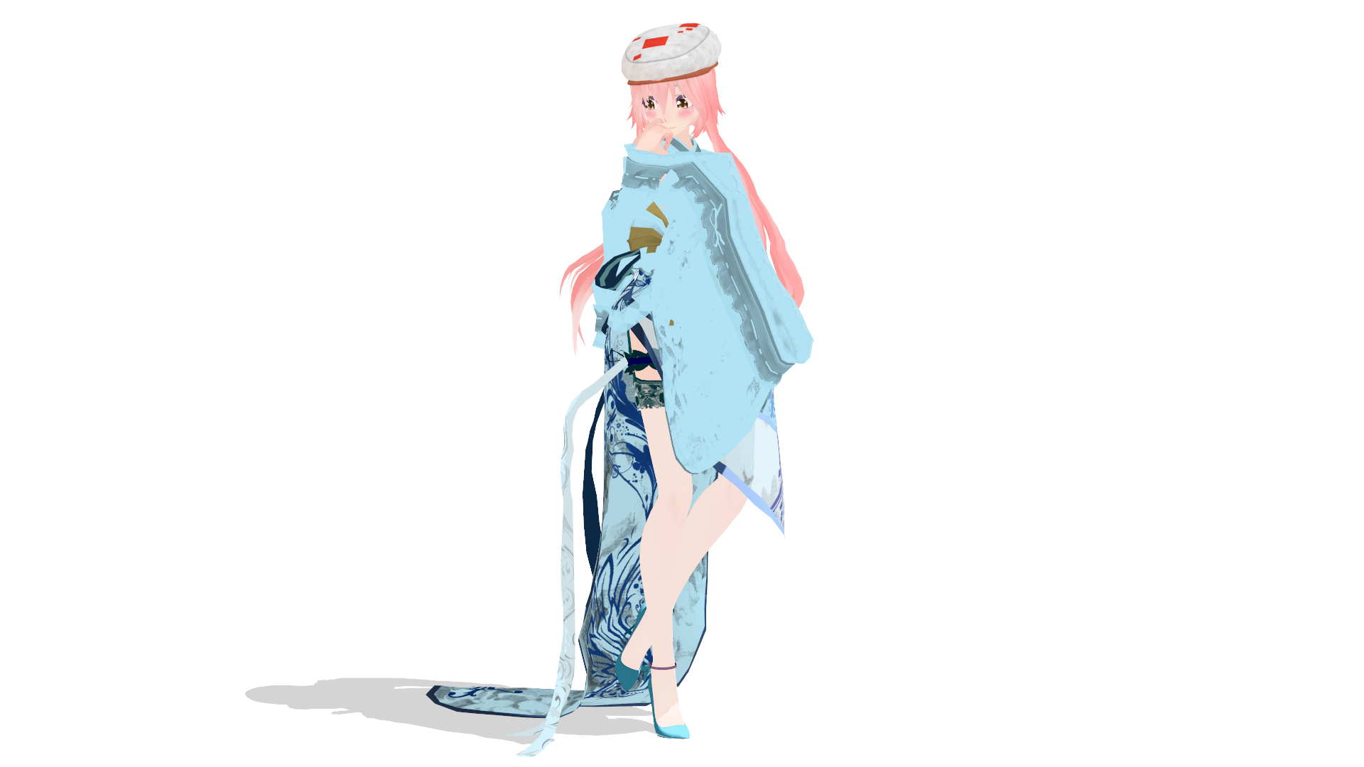 Kimono Rainbow MMD DL by Creeperless on DeviantArt