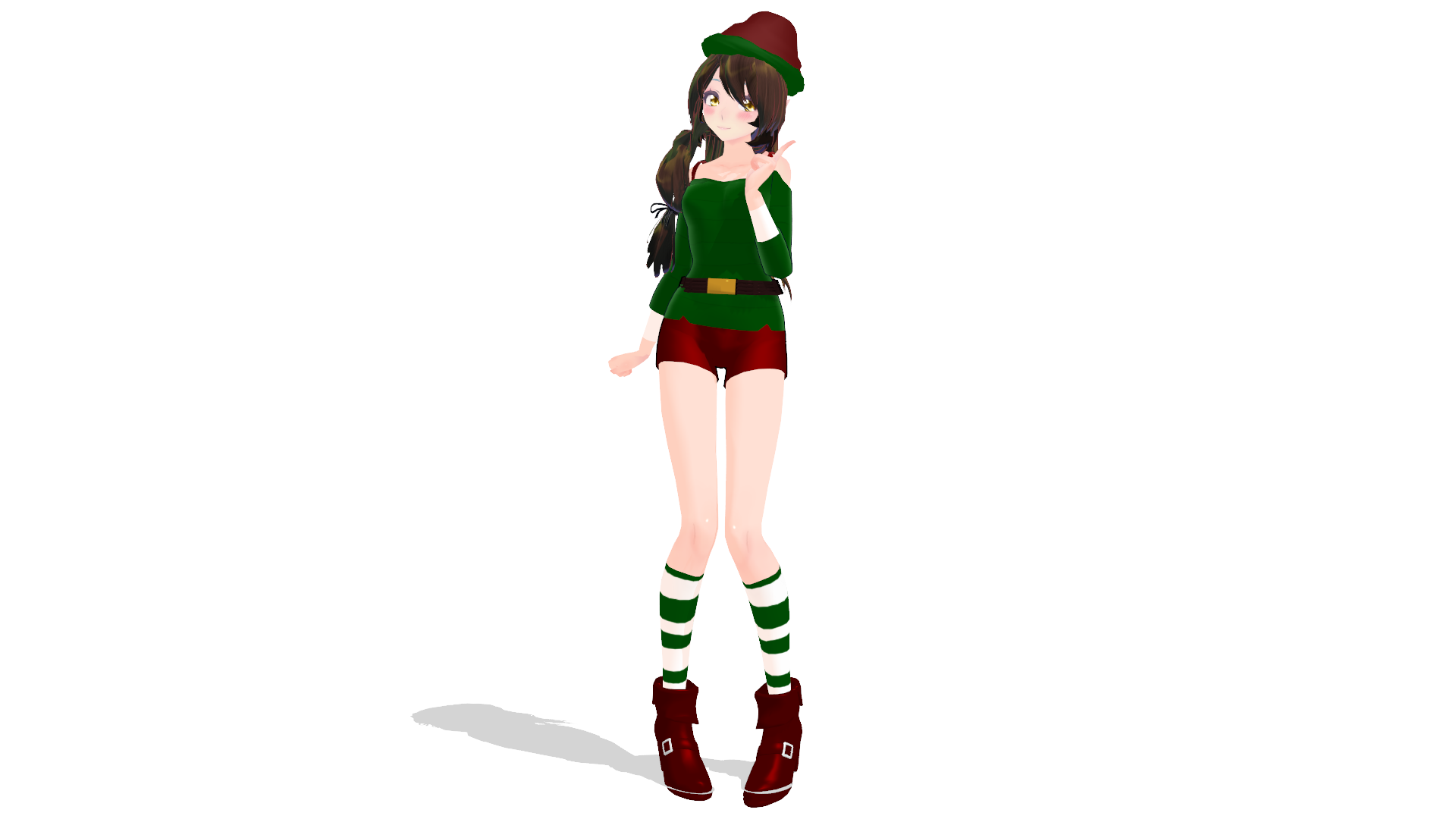 Christmas Gold MMD DL by Creeperless on DeviantArt