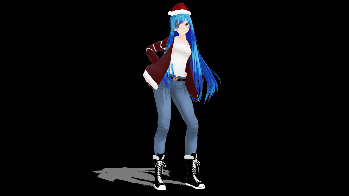 Christmas Lunar MMD DL by Creeperless on DeviantArt