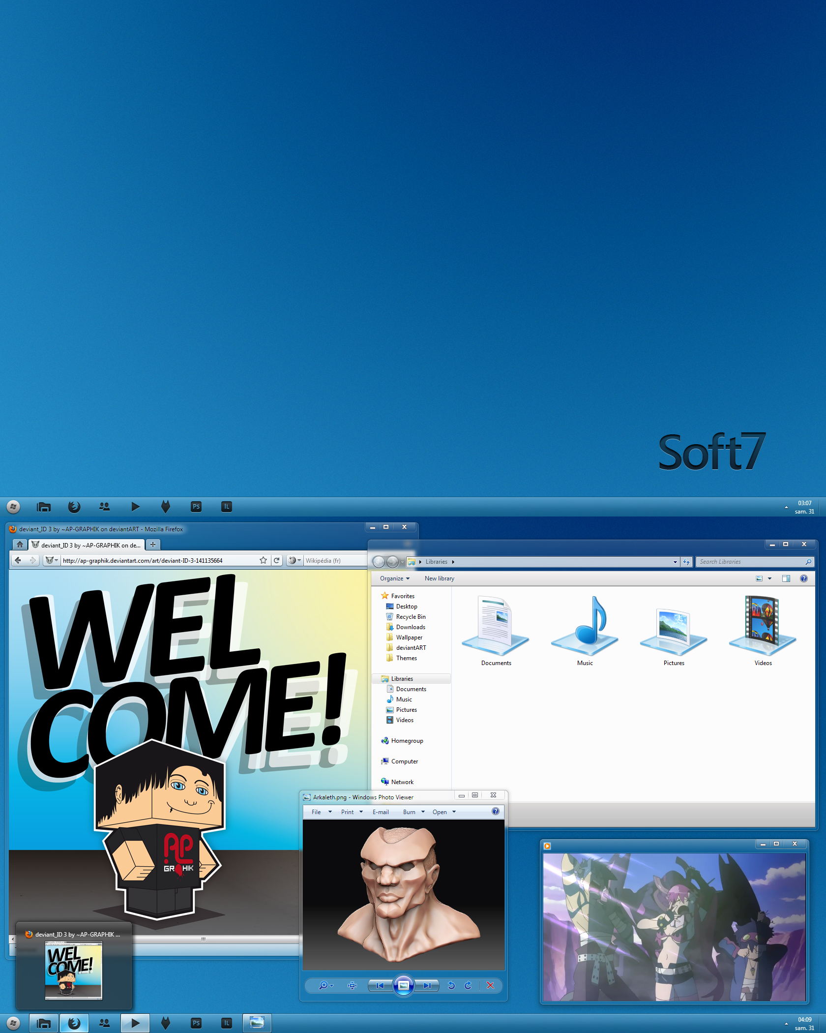 Soft7 1.7 for Windows 7 by AlexandrePh