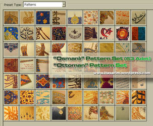 Ottoman Photoshop Pattern Set