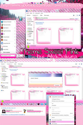 Sweet Pink theme windows 7