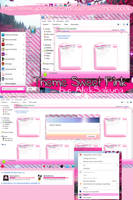 Sweet Pink theme windows 7