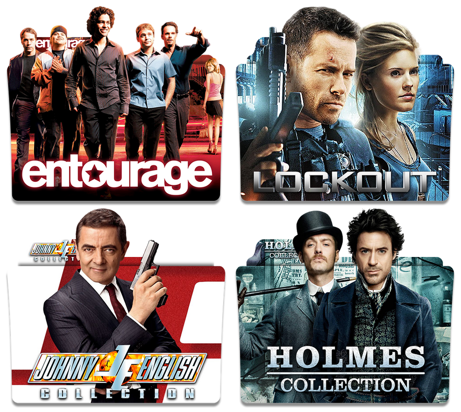 Random Movies - Folder Icon Pack 1 by hekee on DeviantArt