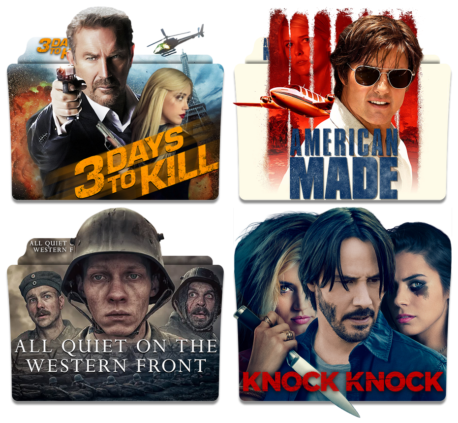 Random Movies - Folder Icon Pack 3 by hekee on DeviantArt