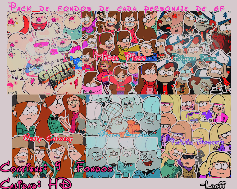 Wallpaper- Rick and Morty- Gravity Falls by LuchyZ on DeviantArt