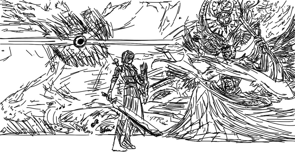 Lightning Returns ,screencaps2pen by wyldcam on DeviantArt