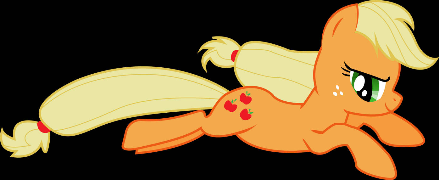 Leaping Applejack by Silentmatten on DeviantArt