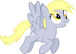 Derpy Hooves (Re-Vectored) by Silentmatten