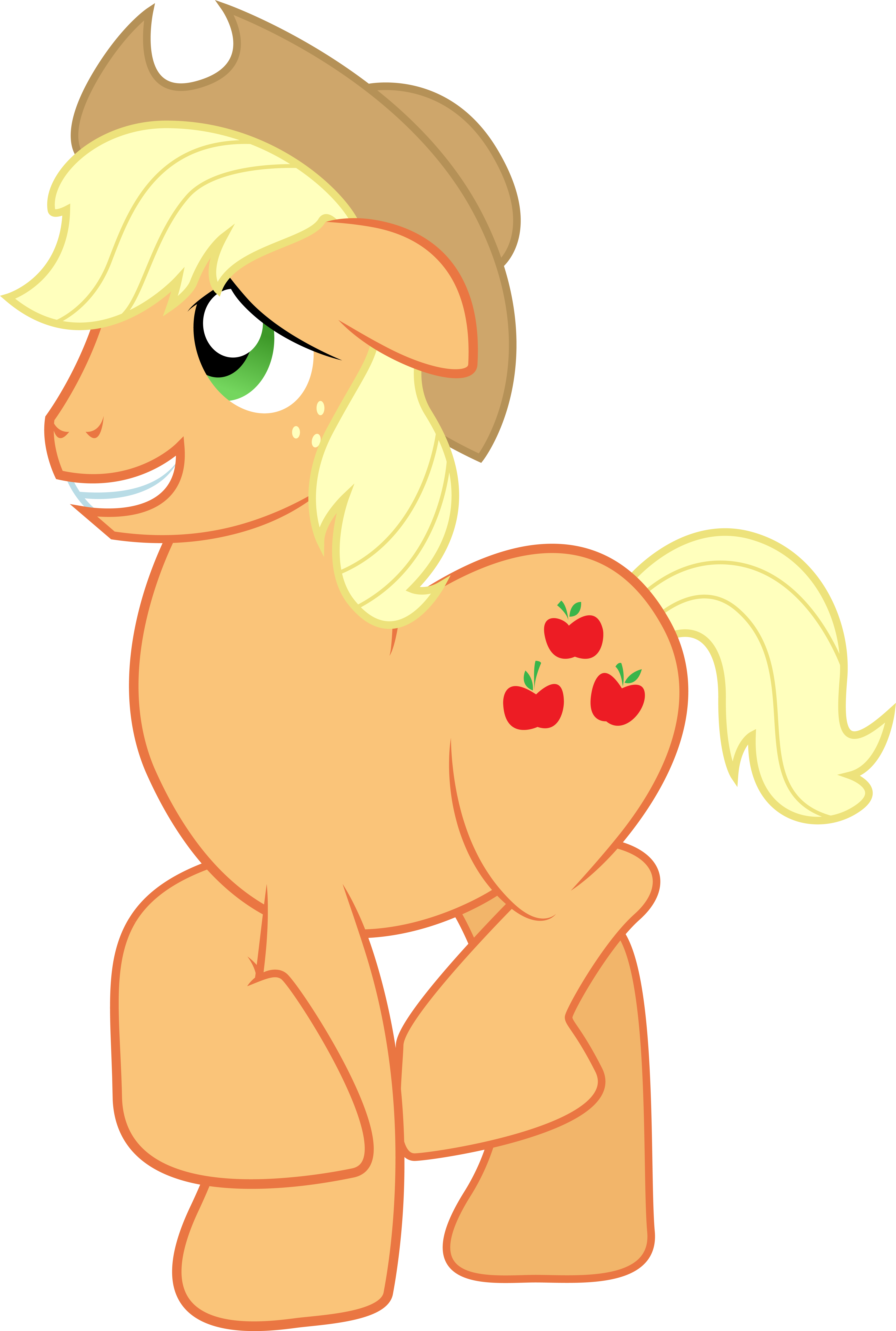 Applejack Man Manly Applejack by Silentmatten on DeviantArt