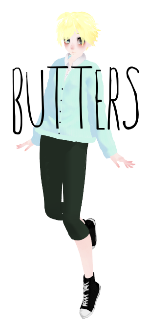 [South Park X MMD] Butters model DL by SteviemmD on DeviantArt
