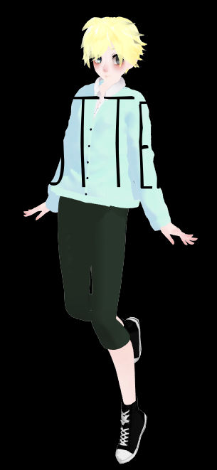 [South Park X MMD] Butters model DL by SteviemmD on DeviantArt