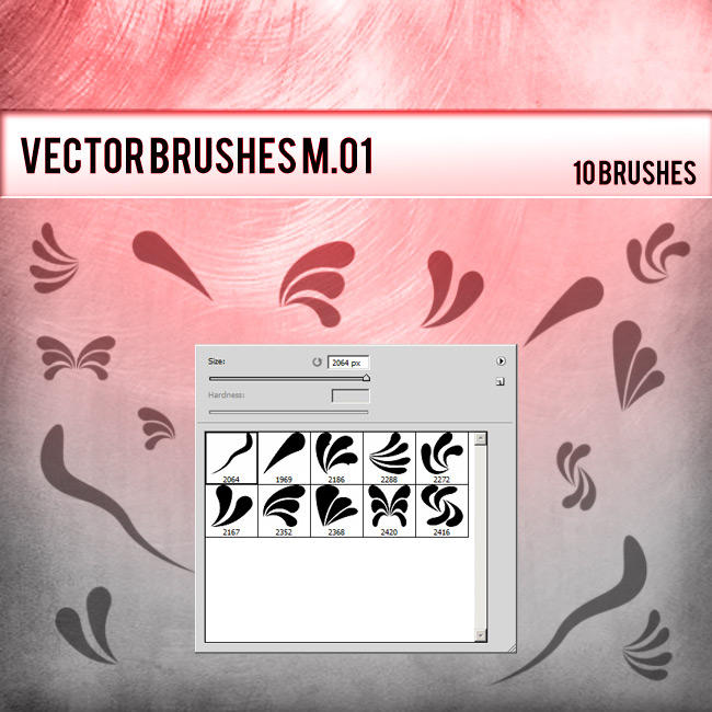 Vector Brushes M.01 by Meyuns on DeviantArt