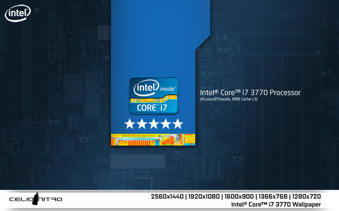 Intel Core I7 3770 Wallpaper 01 By 18cjoj On Deviantart
