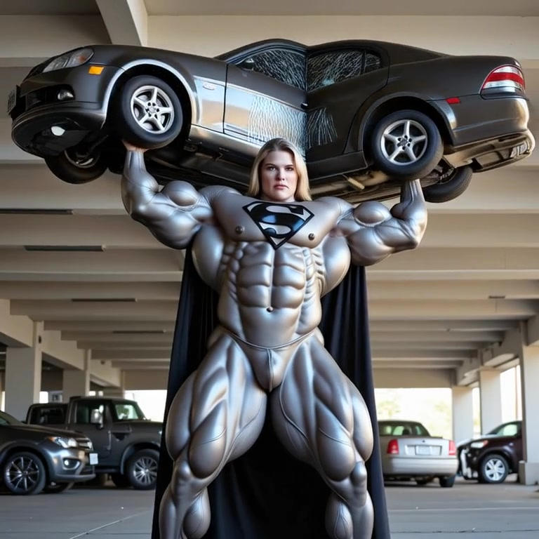 Supergirl ripping a car in half by thirdmortal on DeviantArt
