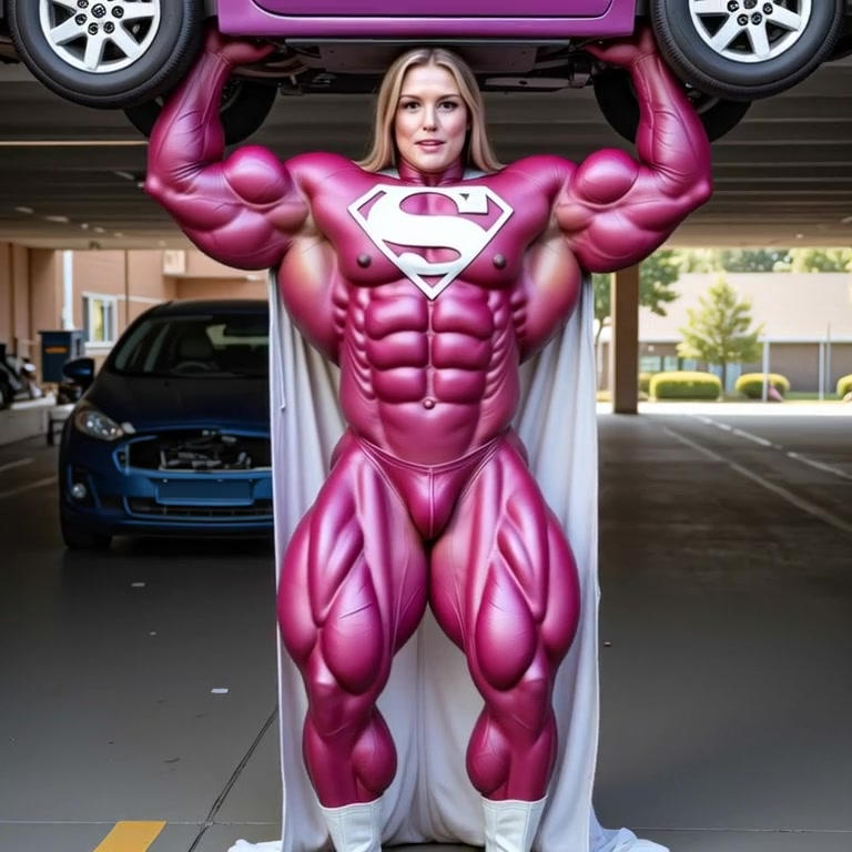 Supergirl Car Crusher by thirdmortal on DeviantArt