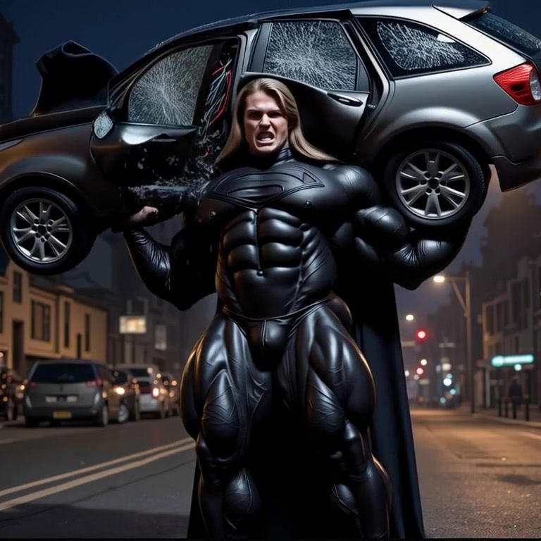 Superman Tears a Car Apart by thirdmortal on DeviantArt