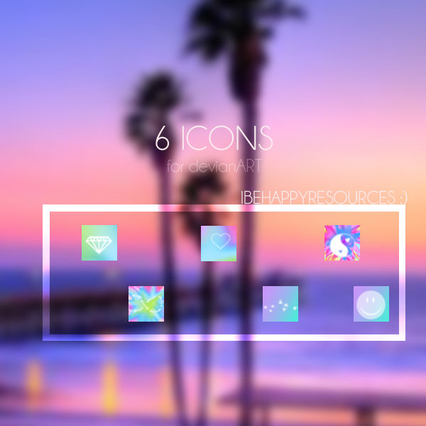 6 icons by iBeHappyResources on DeviantArt