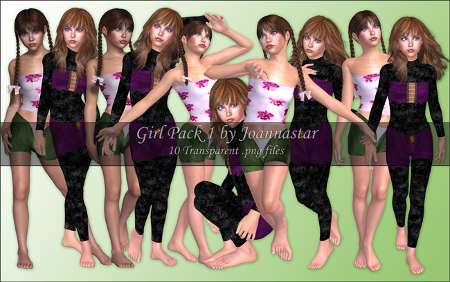 Girl Pack 1