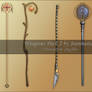 Weapons Pack 2 - Staves