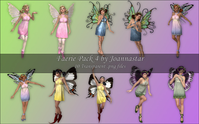 Faeries Pack 4