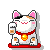 Maneki Neko Icon by Jevanni