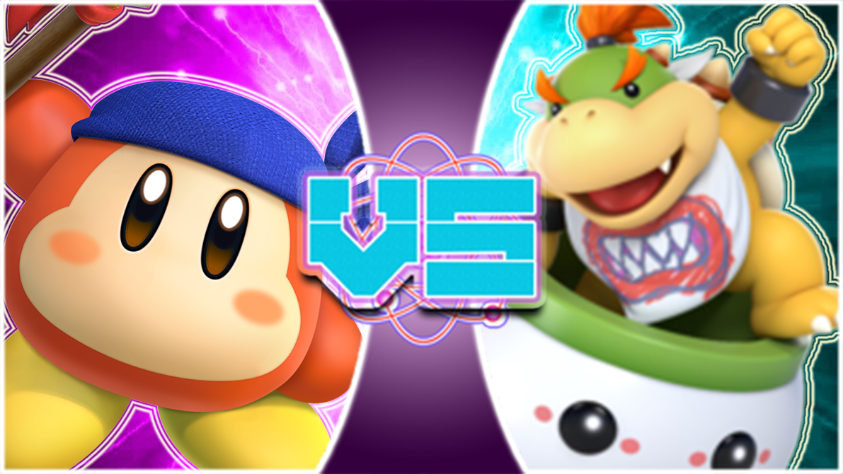 bandana waddle dee(Kirby) vs bowser jr(mario) by techPUG2 on DeviantArt