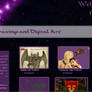 Violet Nebula Gallery CSS