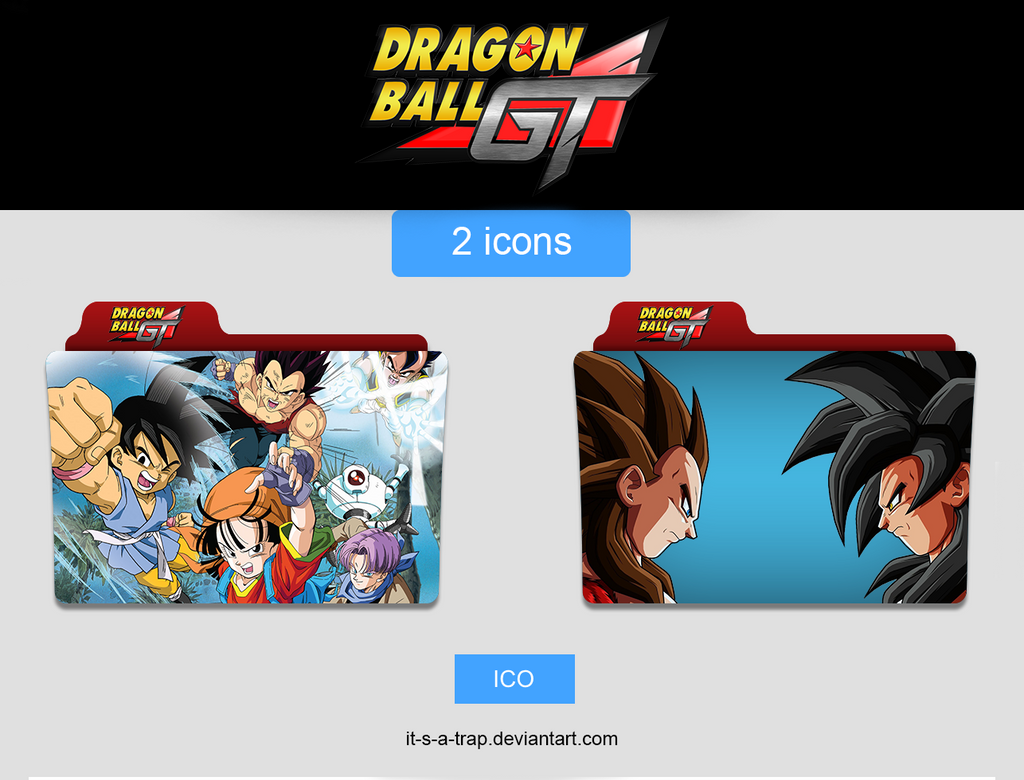 Dragon ball GT SS4 Gogeta Folder icon by Megamody on DeviantArt